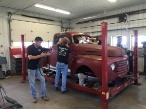 Glass for the F1 chop